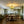 Dark Green 4-Light Stire Glass Tiered Semi-Flush Mount
