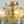 Dark Green 4-Light Stire Glass Tiered Semi-Flush Mount