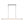 Minimalist Elongated LED Linear Glass LED Dining Pendant