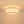 Fabric Round Drum 3-Light Brass Semi-flush Mount Glass Diffuser