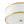 Fabric Round Drum 3-Light Brass Semi-flush Mount Glass Diffuser