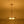 French Rusty Gold Ripple Glass Pyramid Chandelier