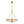French Rusty Gold Ripple Glass Pyramid Chandelier