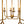 French Vintage 4-Light Cylinder Framed Lantern Pendant