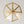 French Rusty Gold Ripple Glass Pyramid Chandelier