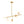 Frosted Opal 5-Light Ellipse Glass Linear Chandelier