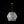 12-Light Strie Glass Disc Layered Cascade Chandelier