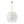 12-Light Strie Glass Disc Layered Cascade Chandelier