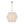 12-Light Strie Glass Disc Layered Cascade Chandelier
