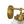 Glam Vanity Ribbed Glass Dew Single Wall Sconce