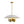Vintage Style 4-Light Dome Pendant with Quartet Bell Shade