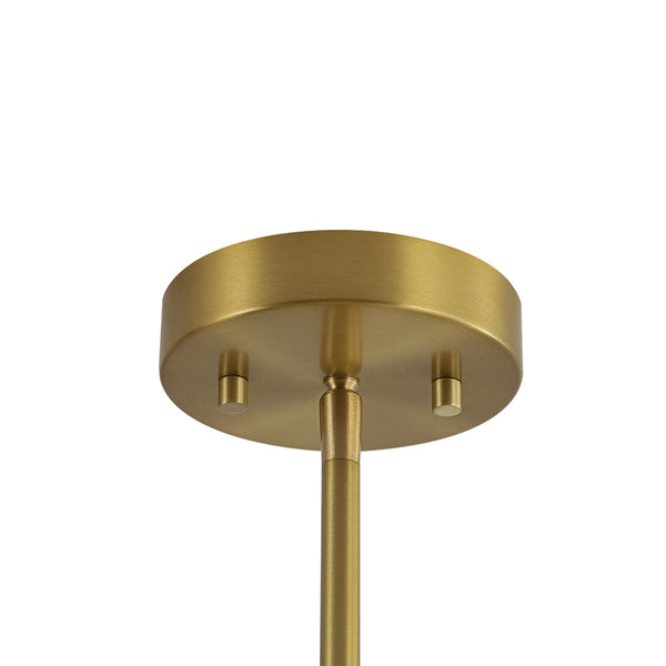 Vintage Style 4-Light Dome Pendant with Quartet Bell Shade