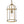 Brass Mini Lantern Clear Glass Cylinder Single Pendant