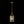 Brass Mini Lantern Clear Glass Cylinder Single Pendant