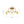 Blossom Brass 8-Light Glossy Domed Glass Semi-flush Mount