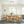 Mid-century Brass 3-Light Acrylic Half-sphere Linear Pendant