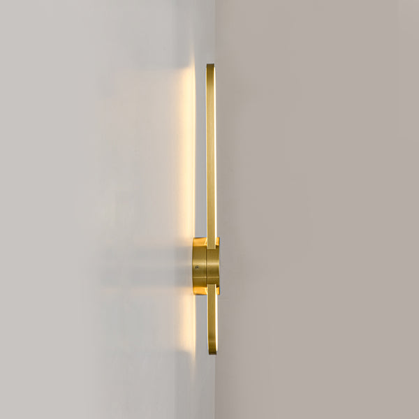 Sleek Modern Oblong Dimmable LED Wall Sconce