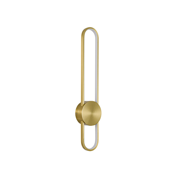 Sleek Modern Oblong Dimmable LED Wall Sconce