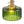 Modern 1-Light Fluted Drum Glass Single Island Pendant