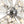 Modern 9-Light Crystal Mixed Glass Bubble Sphere Starburst Chandelier