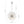 Modern 9-Light Crystal Mixed Glass Bubble Sphere Starburst Chandelier