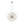 Modern 9-Light Crystal Mixed Glass Bubble Sphere Starburst Chandelier