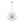 Modern 9-Light Crystal Mixed Glass Bubble Sphere Starburst Chandelier