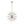 Modern 9-Light Crystal Mixed Glass Bubble Sphere Starburst Chandelier