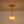 1-Light Ribbed Glass Clear Lantern Kitchen Pendant