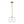 1-Light Ribbed Glass Clear Lantern Kitchen Pendant