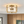 Modern 4-Light Rippled Glass Drum Semi-Flush Mount