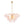Modern 9-Light White Strie Glass Tiered Chandelier