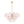 Modern 9-Light White Strie Glass Tiered Chandelier