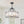 Modern 6-Light White Stire Patterned Glass Drum Pendant