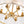 Modern 6-Light White Stire Patterned Glass Drum Pendant