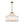 Modern 6-Light White Stire Patterned Glass Drum Pendant