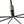 Sculptural 6-Light Metal Modern Linear Chandelier