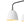 Sculptural 6-Light Metal Modern Linear Chandelier