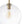 Modern 1-Light Sculptural Glass Globe Pendant
