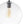 Modern 1-Light Sculptural Glass Globe Pendant