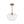 Modern 1-Light Sculptural Geo Glass Pendant