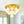 Multi-Globe Frosted Glass Cluster 14-Light Layered Semi-flush Mount