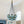 Multi-globe 13-Light Smoky Teal Cluster Bubble Glass Pendant