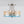 Ombre 2-Light Hammer Glass Drum Semi-Flush Mount