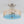 Ombre 2-Light Hammer Glass Drum Semi-Flush Mount