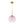 Sculptural Solid Colored Glass Globe Single Pendant