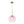 Sculptural Solid Colored Glass Globe Single Pendant