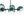 Sculptural 8-Light Staggered Gradient Glass Island Chandelier