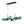 Sculptural 8-Light Staggered Gradient Glass Island Chandelier