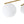 Sputnik Brass 8-Light Frosted Glass Sphere Semi-flush Mount